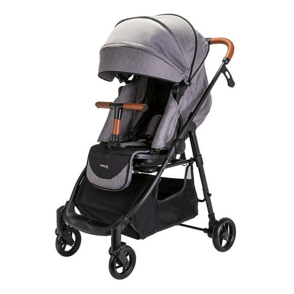 Carriola View 360 Safety 1st Asiento rotativo 360°, hasta 18 kg, arnés de 5 puntos, gris