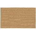 thumbnail image 3 of DeCoir Coir Doormat Indoor Plain Style - Heavy Duty, Dirt-Trapping - 16" x 27" Natural Tan, 3 of 3