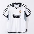 thumbnail image 1 of 2000-01 Real Madrid Home Retro Jersey Fan Edition Football Top -S, 1 of 2