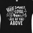 thumbnail image 4 of Inktastic Brave Smart Loyal Kind Fun Loved All of the Above Boys or Girls Toddler T-Shirt, 4 of 5