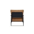 thumbnail image 5 of A&D Home Parker Vegan Leather Accent Chair, Light Brown, 5 of 8