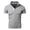 Gray, variant on CIENVNSTG Short Sleeve Shirts for Men Casual Slim Fit Fashion Color Block Cotton Shirt Tops Black 5XL