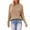 Khaki, variant on Vedolay Womens Sweater Womens Crewneck Sweater 2023 Fall Oversized Side Slit Ribbed Knit Pullover Tops,Black S