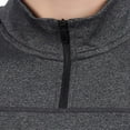 thumbnail image 2 of Spyder Active Men’s Performance ¼ Zip Gray Size M, 2 of 2
