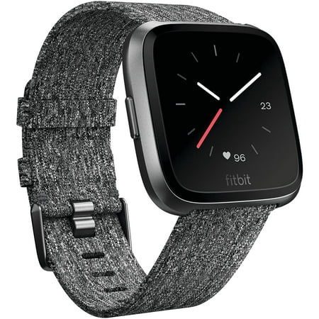 Fitbit Versa Smartwatch Special Edition - Charcoal Woven | Walmart Canada