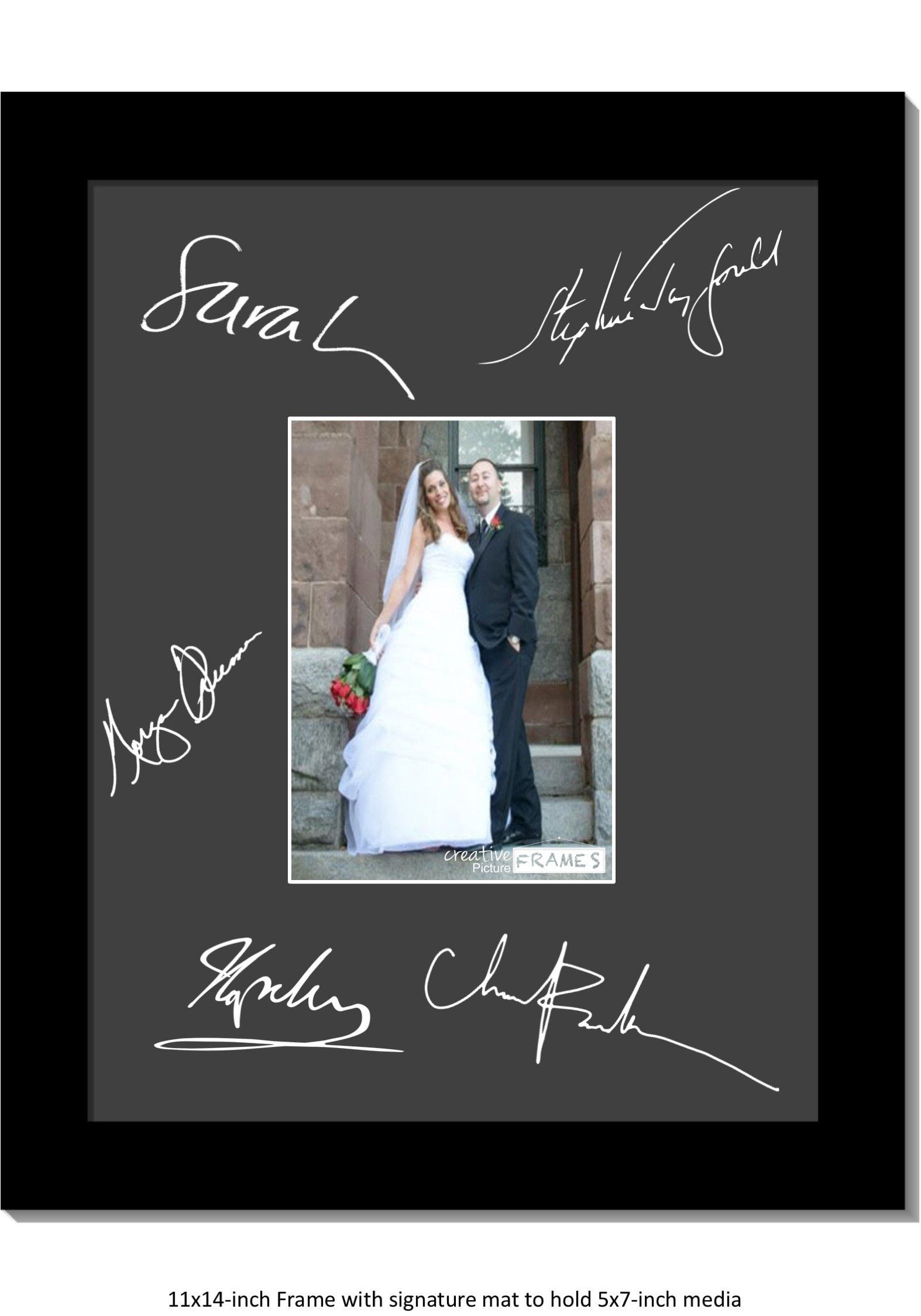 CreativePF [signatureframe] Signature Frame - Photo Frame with Mat