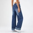 thumbnail image 7 of Wide Leg Jeans Woman 2026 Trendy High Waisted Stretch Slim Fit Bootcut Denim Pants Jean Trousers, 7 of 7