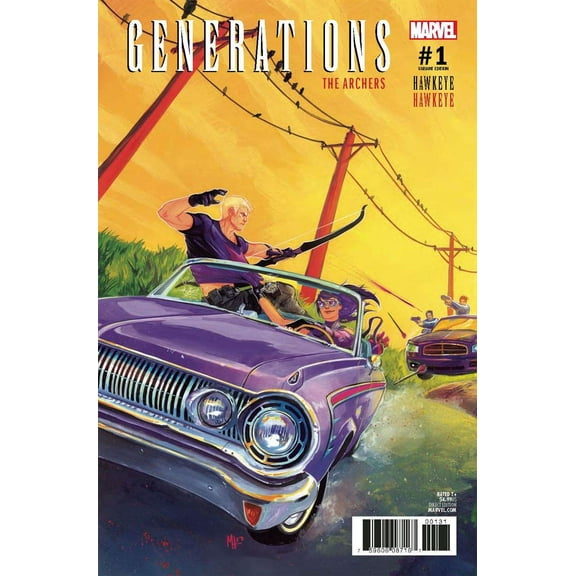 Generations: Hawkeye And Hawkeye #1C VF ; Marvel Comic Book