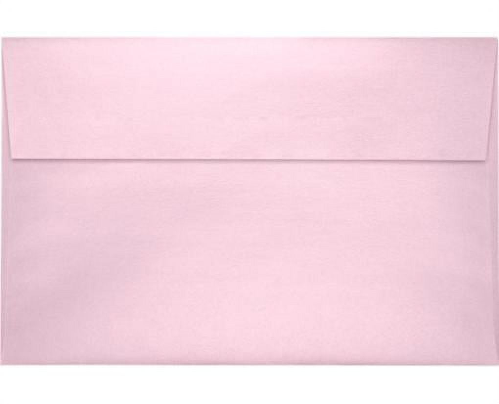 LUXPaper A9 Invitation Envelope, (5 3/4 x 8 3/4), Rose Quartz Metallic, 1000/Pack