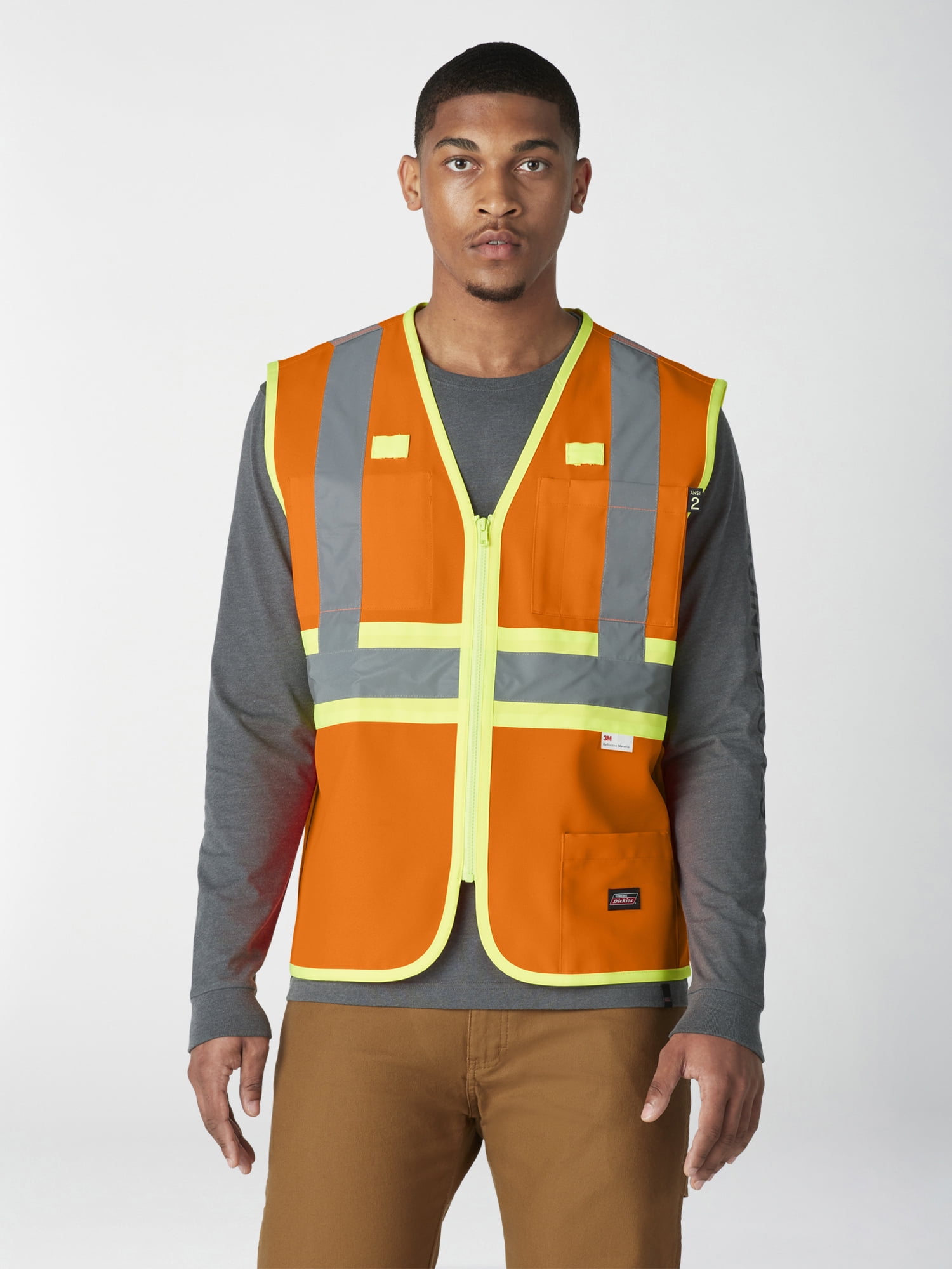 ML Kishigo Men's High Visibility Ultra-Cool Mesh Safety Vest with