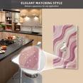 thumbnail image 5 of Yayeee Blank Wall Plate Cover 1-Gang 4.5"x2.7" Home Unused Decorative Outlet, Pink Brown Pattern, 5 of 7