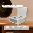 thumbnail image 1 of Record Player with Speakers, CD Player Multifunctional Tray Type BT Cassette Record Player Sound Turntables High Fidelity Sound Quality USB Drive Playback, 1 of 7
