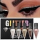 thumbnail image 2 of high quality Glitter Liquid Eyeliner Set, 5 Colors Metallic Shimmer Pigment Liquid Eye Liner Pen, Diamond Waterproof Long Lasting Colorful Eyeshadow M, 2 of 4