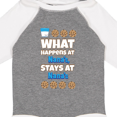 thumbnail image 4 of Inktastic What Happens at Nana's Boys or Girls Long Sleeve Baby Bodysuit, 4 of 5