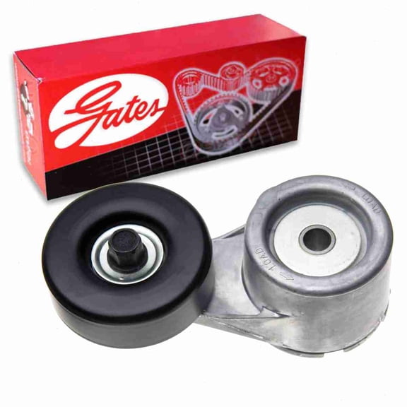 Gates DriveAlign Drive Belt Tensioner Assembly compatible with Chevrolet K1500 4.3L 5.0L 5.7L V6 V8 1988-1995