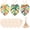 Style C, variant on 50 Styles DIY Blank Unfinished Wood Cutouts Ornament for Home Crafts Hanging Decorations for Party Favor DIY Present Home Decor