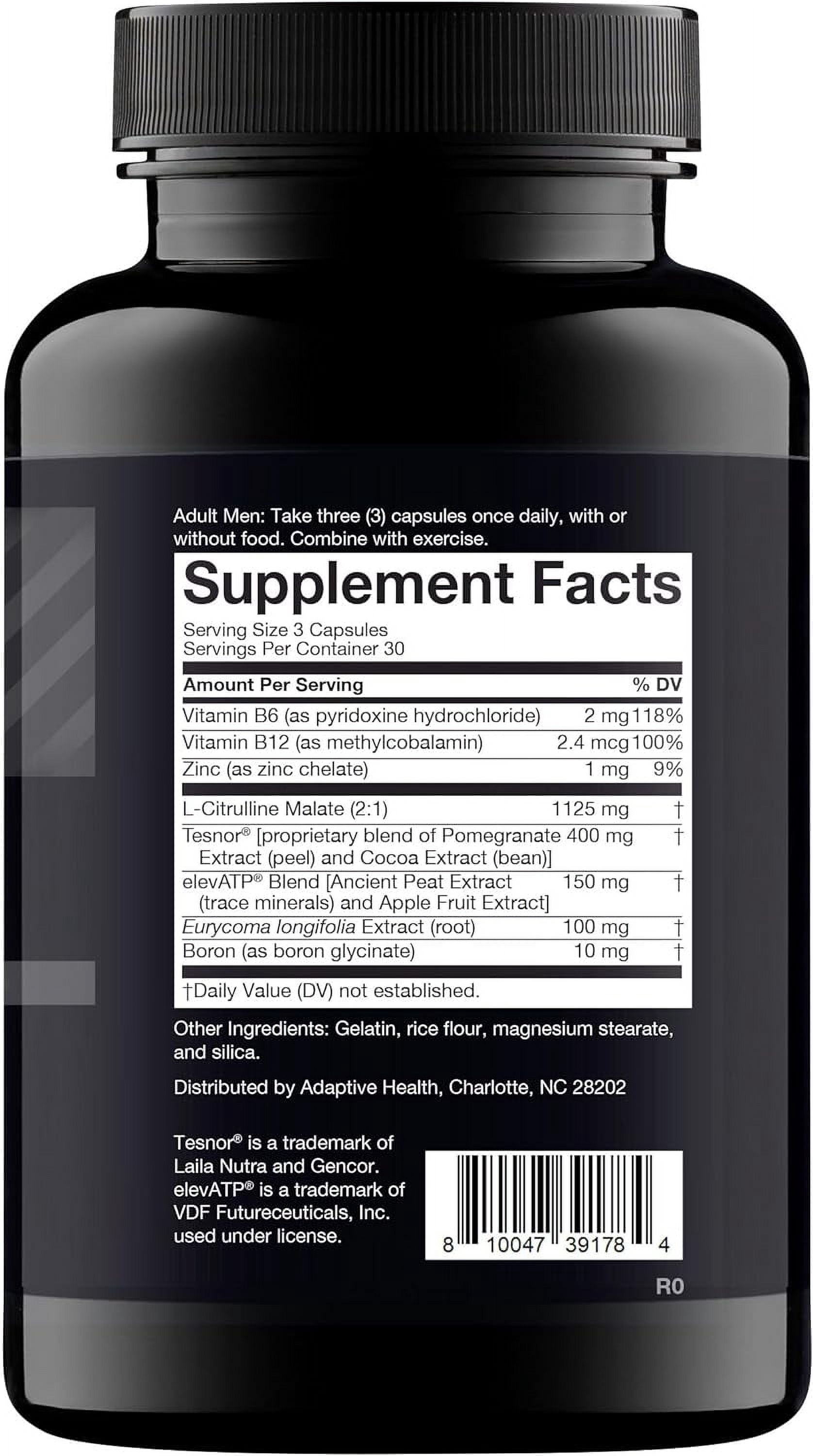 Nugenix Total-T Testosterone Booster Supplement, 90 Count