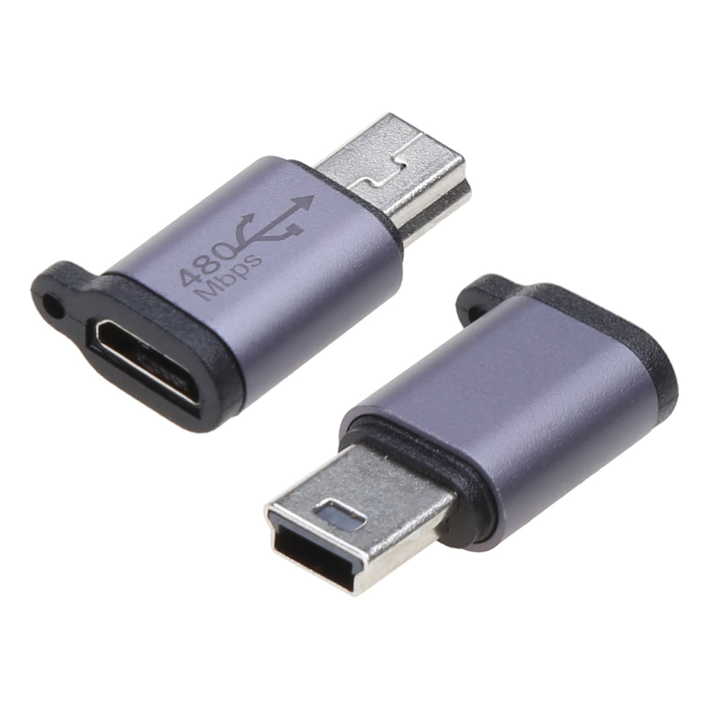 TINYSOME Micro USB to Mini USB Type C Adapter Usb C Female To Micro Usb Male Converter Walmart
