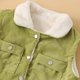 thumbnail image 4 of Niño Abrigo De Invierno Chaleco Niños Prendas De Abrigo Chaquetas Chaleco Bebé Ropa Interior De Otoño Chaleco De Pana Botón De Solapa Chaleco De Punto Verde Odeerbi LM103-2803, 4 of 5