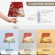 YAZAOO Table Lamp Creative Golden Elegance Pattern Simple Pattern Night Light