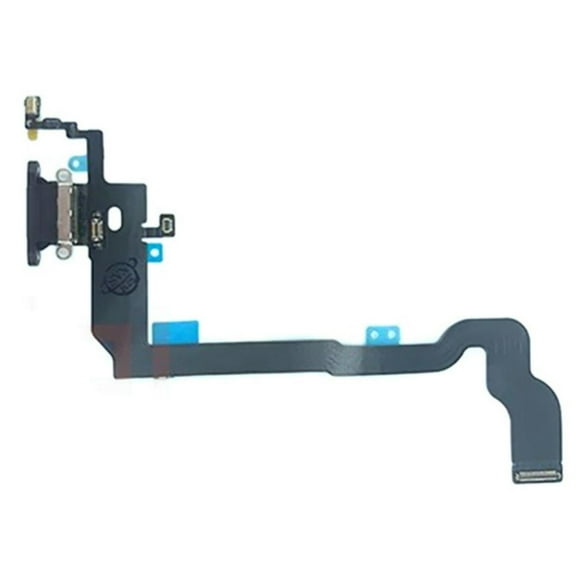 JIAHAOO Charging Port Flex Cable for Phone X Dock Connector Replacement New High Quality Repair Black