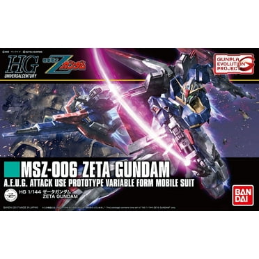 Bandai Collectible Unisex Zeta Gundam Action Figures