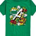 thumbnail image 3 of Marvel The Avengers - Scribble Doodles - Toddler And Youth Short Sleeve Graphic T-Shirt, 3 of 5