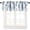 Ocean Beach-5, variant on Ocean Beach Starfish Theme Window Valances with Rod Pocket, Colorful Doodle Style Curtain Valances for Kitchen Bedroom Kitchen Dining Room Home Decor