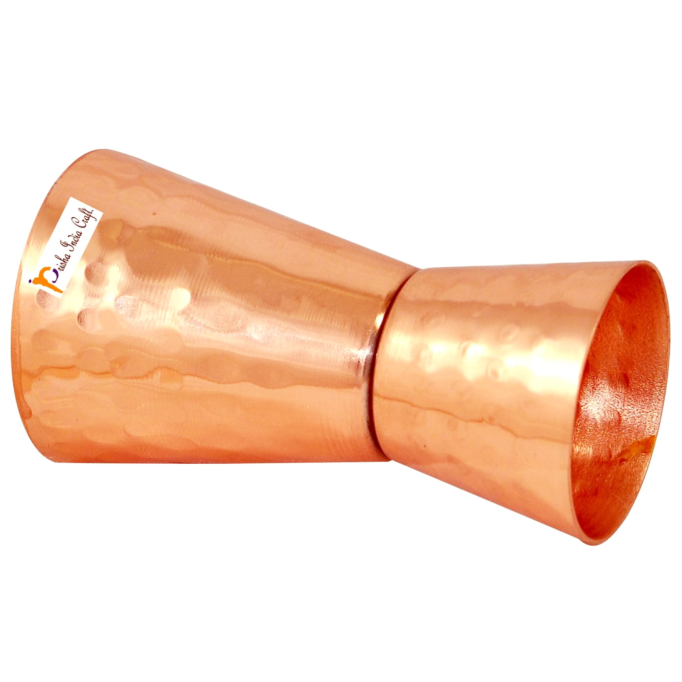 Prisha India Craft Double Sided Peg Measurer & Bar Tool Jigger 30-60 ml  (Pack of 1, Brass) 