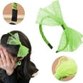 thumbnail image 3 of Diadema de encaje de los años 80, pinza para el pelo, ideal para fiestas de los 80, accesorios de ropa, 3 of 5