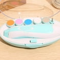 thumbnail image 4 of Baby Electric Nail Trimmer Infants Nail File Baby Electric Nail Clippers Newborn Electric Nail Trimmer LED Baby Nail File Electric Nail Trimmer Manicure Set Toes Fingernails Care, 4 of 5