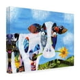 thumbnail image 4 of Trademark Fine Art Artpoptart Cow Canvas Wall Art - 18x24, 4 of 4