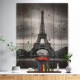 thumbnail image 2 of Design Art - Eiffel et Vieille Voiture Rouge, 2 of 5