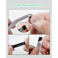 thumbnail image 3 of Compatible con repuestos para rotuladora de relieve Dymo, cinta de etiquetas de relieve de plástico 3D negra para Organizer Xpress, 3 of 4