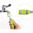 thumbnail image 2 of 5pcs 1/2 Inch Hose Connector Quick Connector Plastic Garden Hose Quick Connect s Male Female Connector Water Pipe End Adapter Orange, 2 of 5