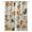 Beige, variant on Cat Kitchen Curtains Funny Cute Fish Leaves Bubble Cafe Short Curtains for Bathroom Blackout Window Curtain Grommet Small Window Treatment Tier Drapes for Bedroom Living Room 27.5"x39"x2
