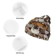 thumbnail image 3 of Disketp Cut Cats Winter Beanie for Men Women Beanie Knit Hat Cuffed Cap Beanie Knit Chunky Snow Cap, 3 of 6