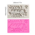 thumbnail image 3 of piaybook Baking Molds Christmas Branch Flower Vine Rose Silicone Tool Fondant Cake Texture Tool Baking Edge Glue Decoration Different Shape Easy To Clean for Chocolate,Cake,Candy,Cookie, 3 of 9