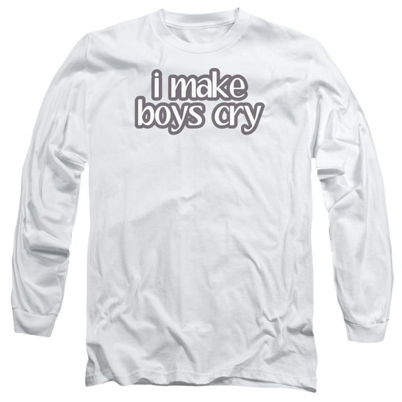 - I Make Boys Cry - Long Sleeve Shirt - X-Large