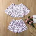 thumbnail image 4 of TAIAOJING Baby Girl Clothes Cotton Printed Top Casual 2PC Set Fall Outfits 5-6 Years, 4 of 4