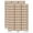 Brown, variant on Shred Border Top Bottom Sticker Set - Yellow - Matte Finish - 2.00" Large