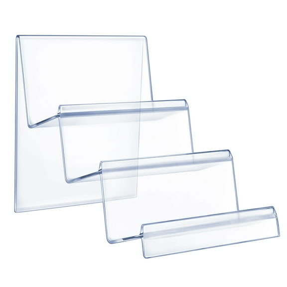 WRISTBIQUE Wallet Storage Acrylic Desktop Organizer Transparent 1Pcs