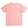 thumbnail image 5 of HOMADLES Girls Graphic Tee, Crewneck Lightweight Loose Fit Short Sleeve Shirt Summer Stretch Tops Work Shirt Pink 2-3 T, 5 of 6