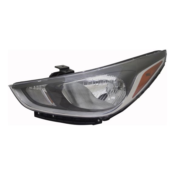 KAI New Standard Replacement Driver Side Headlight Assembly, Fits 2018-2020 Hyundai Accent Sedan