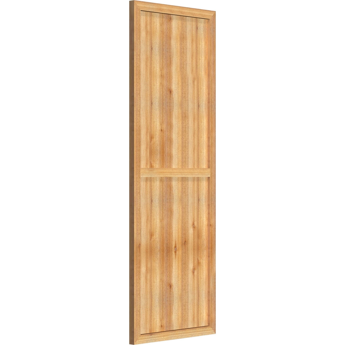 26 7/8"W X 75"H Timbercraft Five 5 3/8" Boards Framed Board-N-Batten Shutters, Rough Sawn Western Red Cedar (Per Pair)