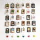 thumbnail image 2 of Matsuzay Juego de marcos de fotos de papel de 30 piezas, hojas de Clips de múltiples para manualidades, cuadro colgante, decoración de Decoración del hogar, 2 of 6