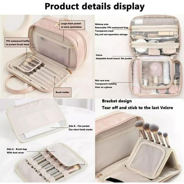 Neceser Maquillaje Neceser Grande Con Compartimentos Neceser De