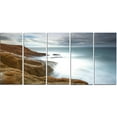 thumbnail image 2 of Dark Red Rocks and Foam Waves - Seascape Canvas Art Print, 2 of 3