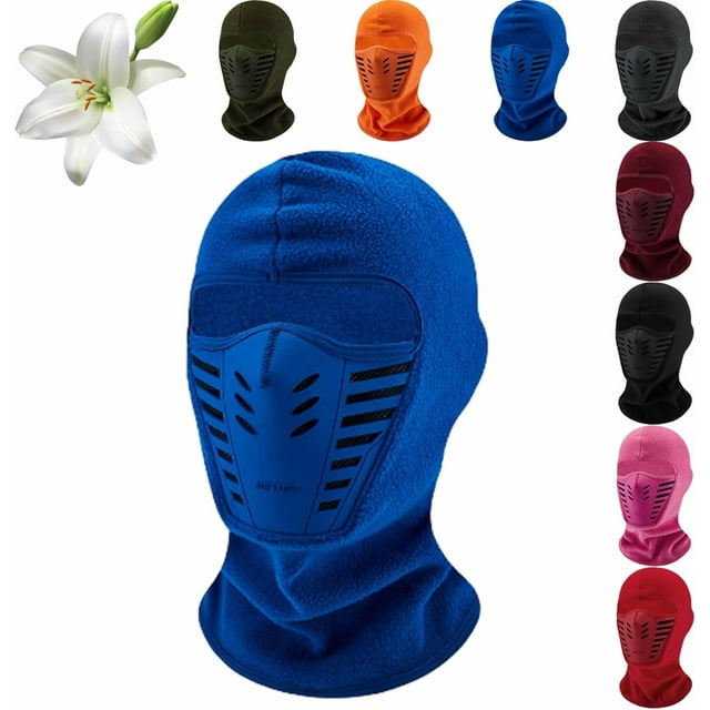 Anti Haze Balaclava, Winter Rider Warm Anti-Haze Balaclava, Windproof & Breathable for Motorcycle Skiing