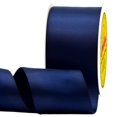 thumbnail image 1 of Leeqe Double Face Satin Ribbon 2 Inch X 25 Yards Polyester Navy Blue Ribbon For Gift Wrapping Very Suitable For Weddings Party Hair Bow Invitation Decorations And More, 1 of 5